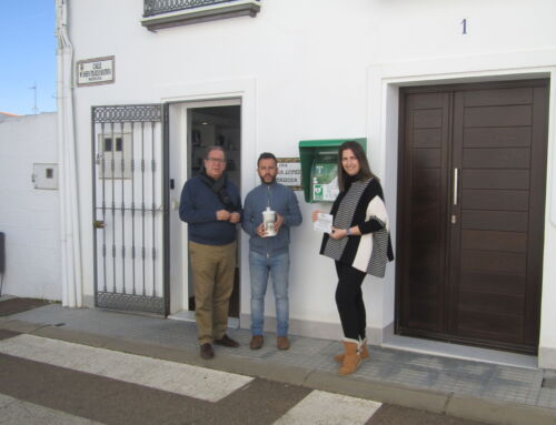 VISITA PRESIDENTE COLEGIO FARMACÉUTICOS DE BADAJOZ